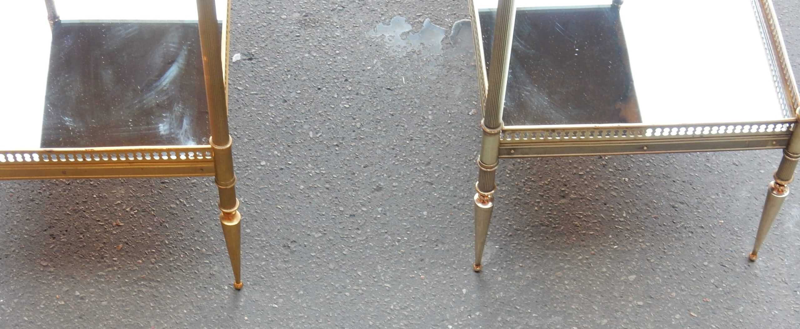 1950/70′ Paire d’Étagères Maison Baguès – Image 5