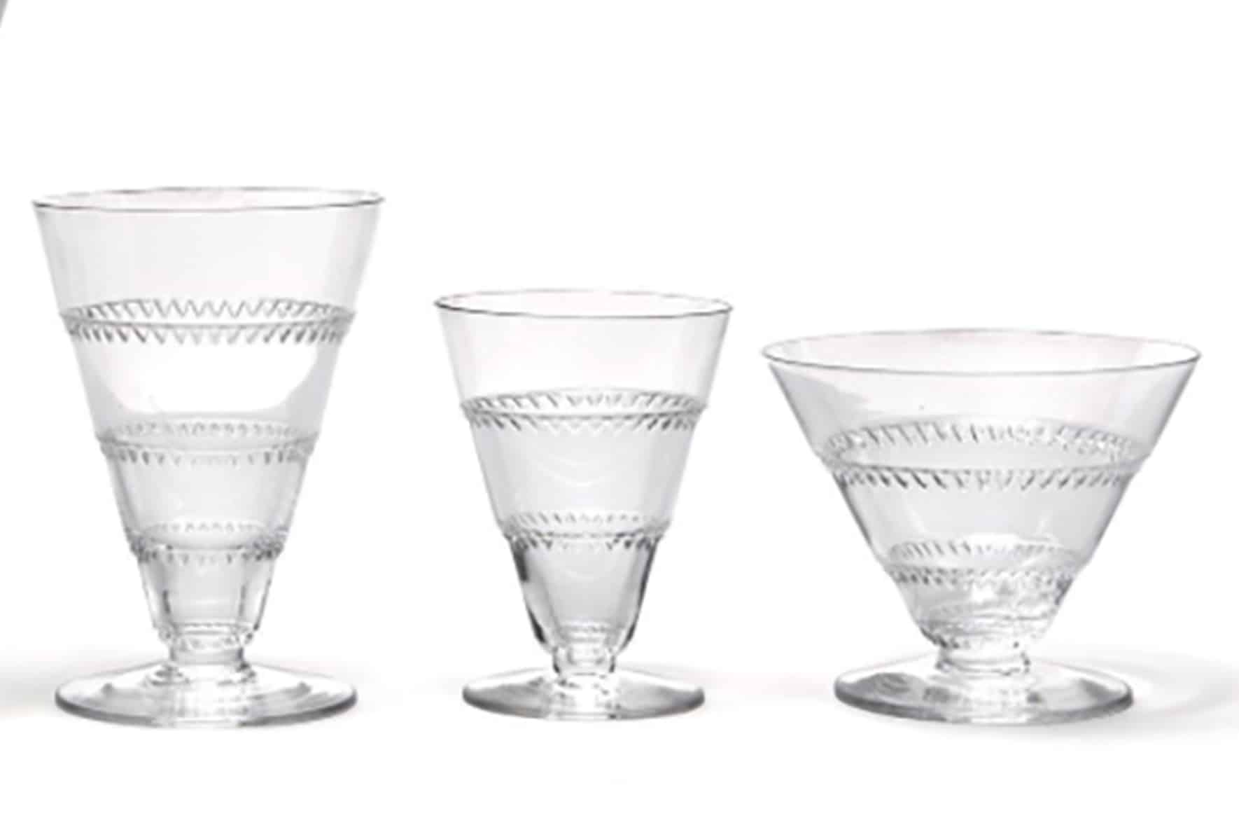 LALIQUE France : Service de Verres « VOUVRAY » 1932 – Image 4
