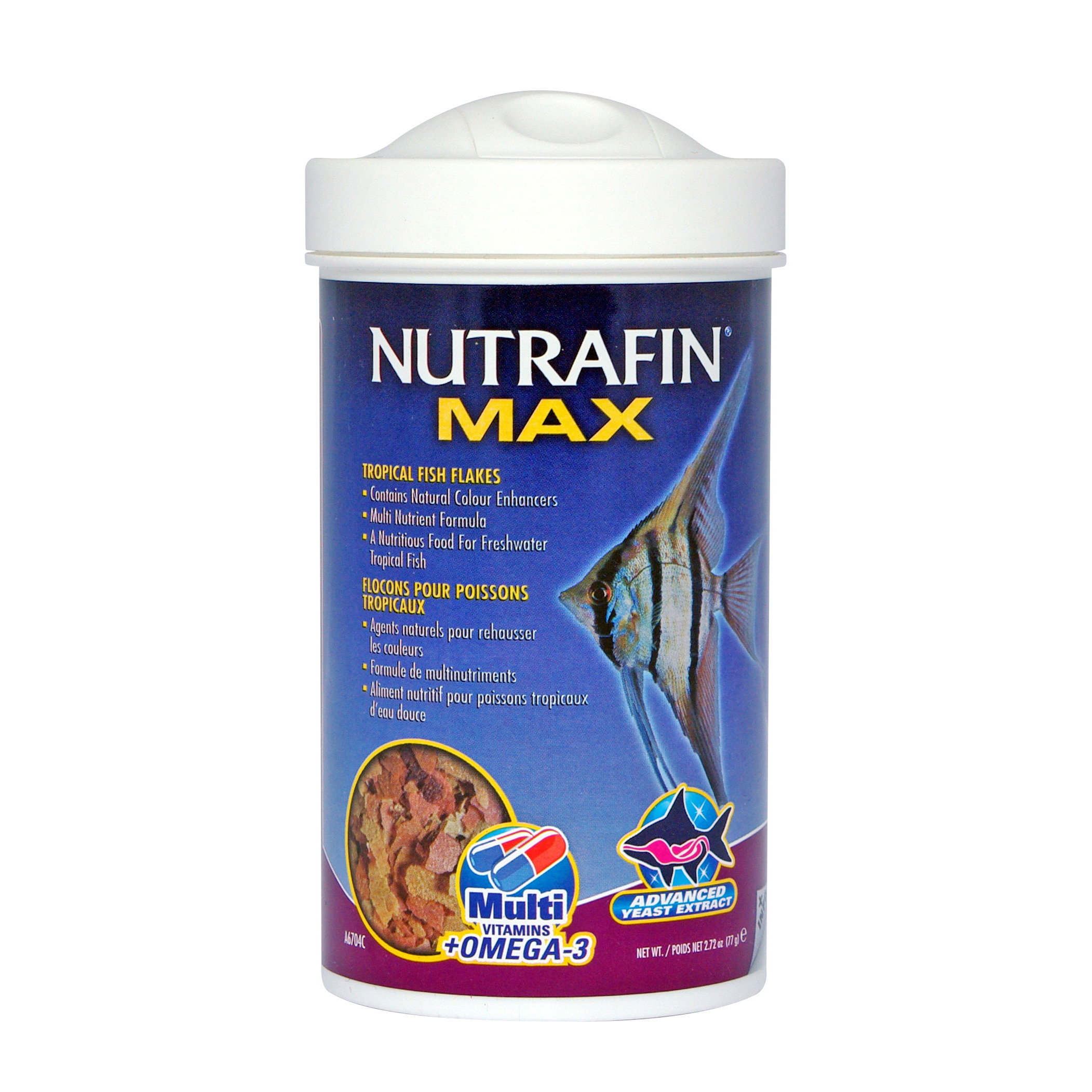 Nourriture en flocons pour poissons tropicaux – Nutrafin Max – Image 3