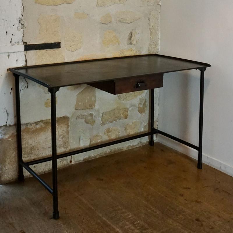 Bureau en fonte d’acier « AUXERRE » – Image 4