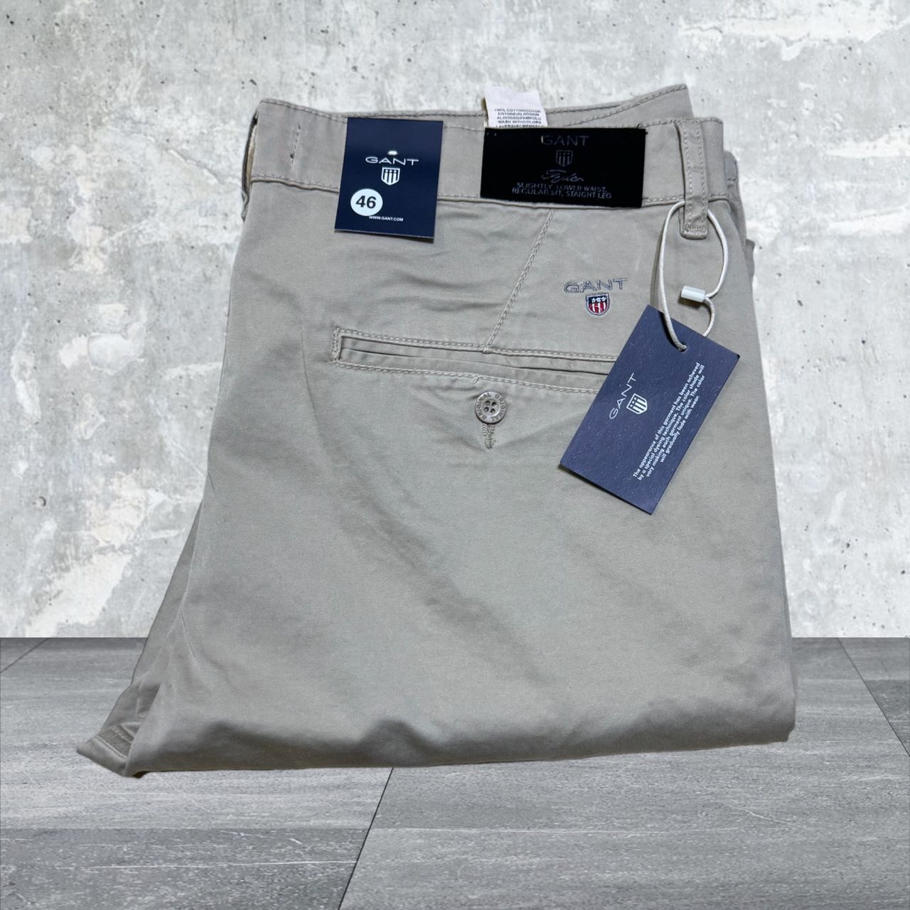 Gant – Pantalons Kaki – Disponible en plusieurs couleurs et en taille 30 à 54 – Image 5