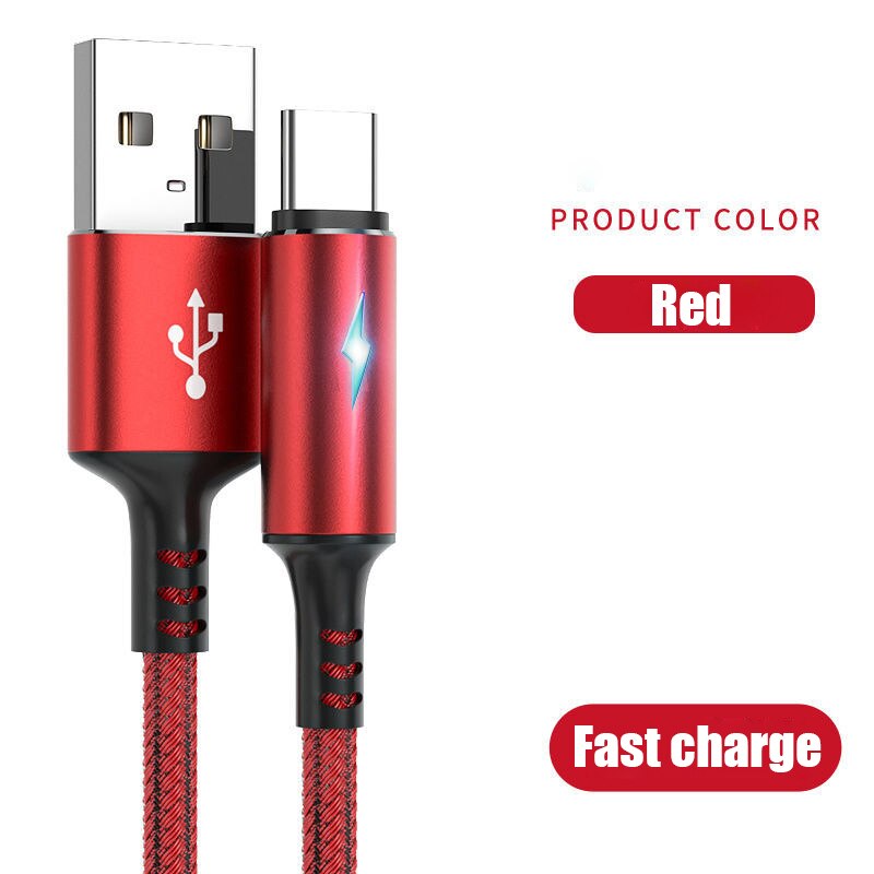 Câble Lasaier USB Type C pour Samsung S10 S9 3A câble de données de chargeur rapide USB type-c pour câble Cabo Redmi note 8 pro USB-C – Image 8