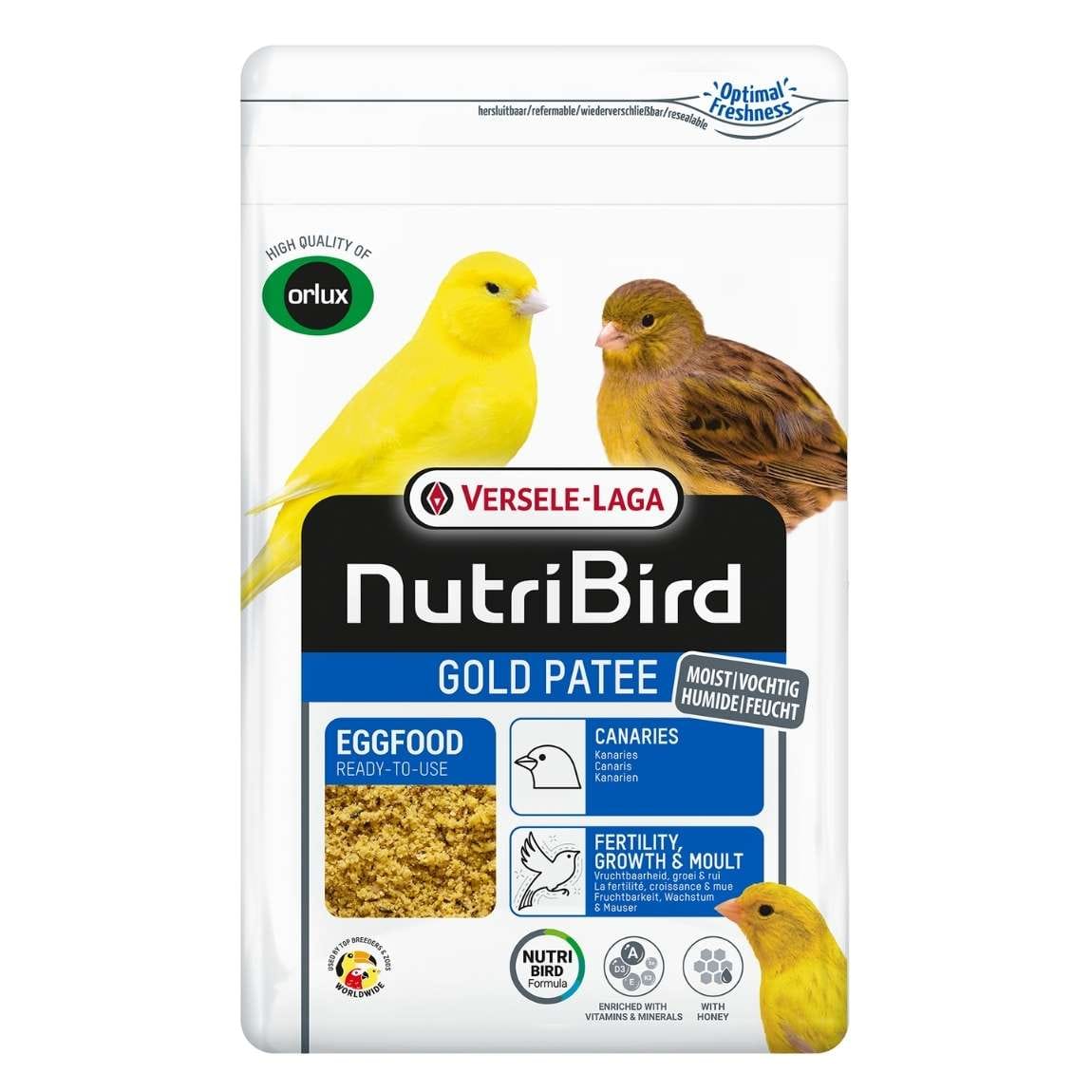 Pâtée aux Oeufs et Miel NutriBird pour Serins – Versele-Laga – Image 3
