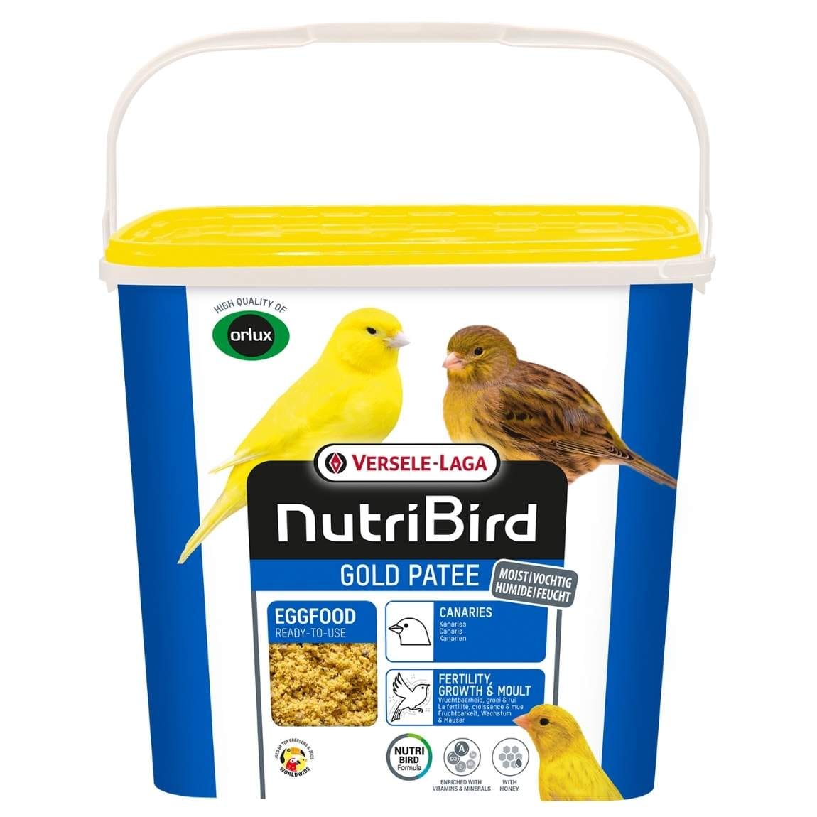 Pâtée aux Oeufs et Miel NutriBird pour Serins – Versele-Laga – Image 4