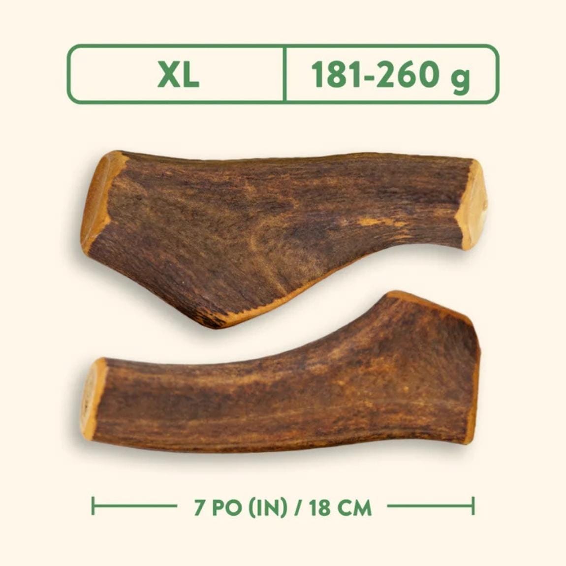 Bois de Cervidés Entier à Mâcher pour Chiens, Jambon Fumé à l’Érable – Jawgler – Image 5