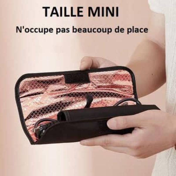 Mini Fer à Lisser Portable Électrique pour Cheveux En Céramique – Image 4