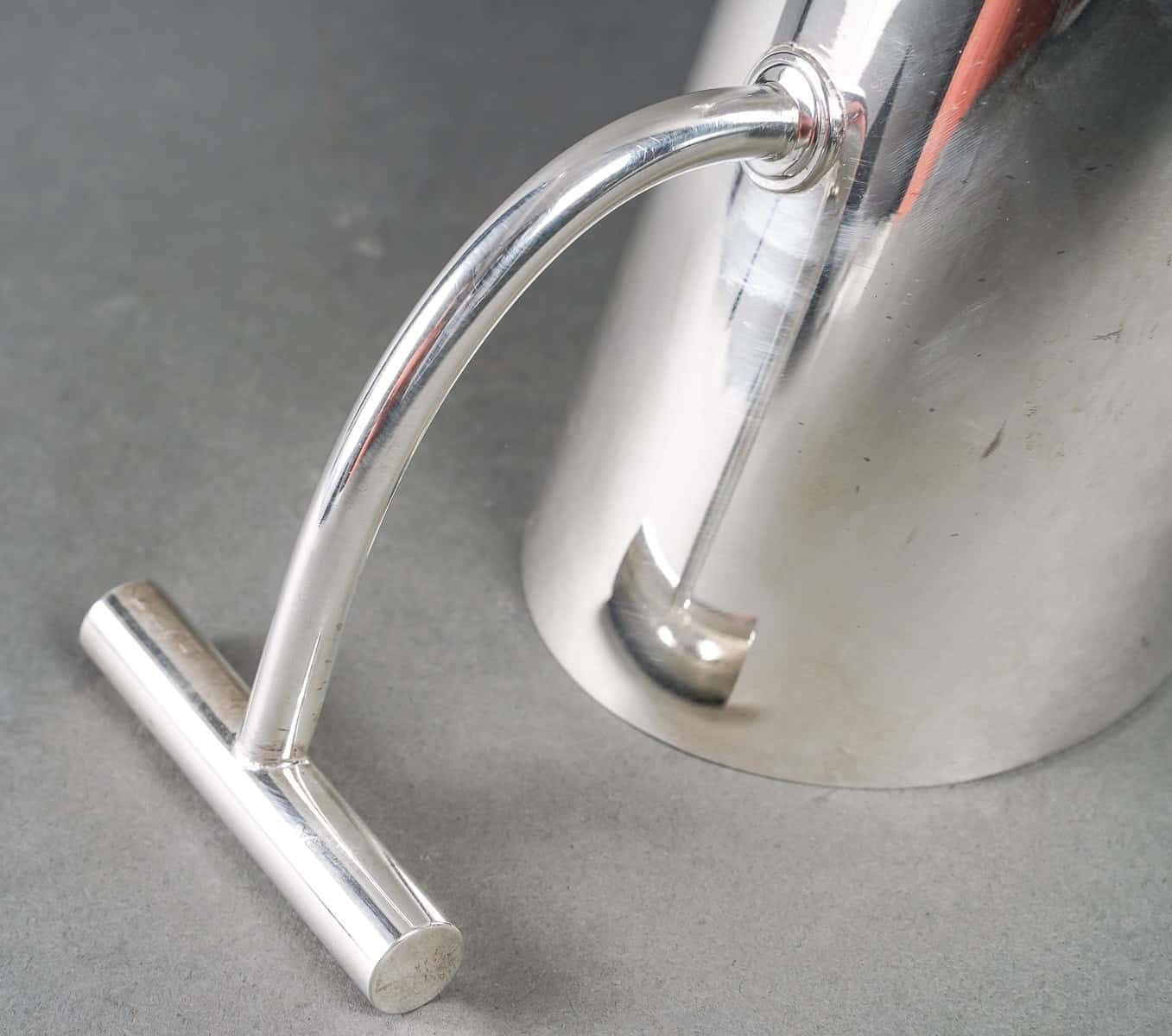 Service à thé et café en métal argenté – Image 7