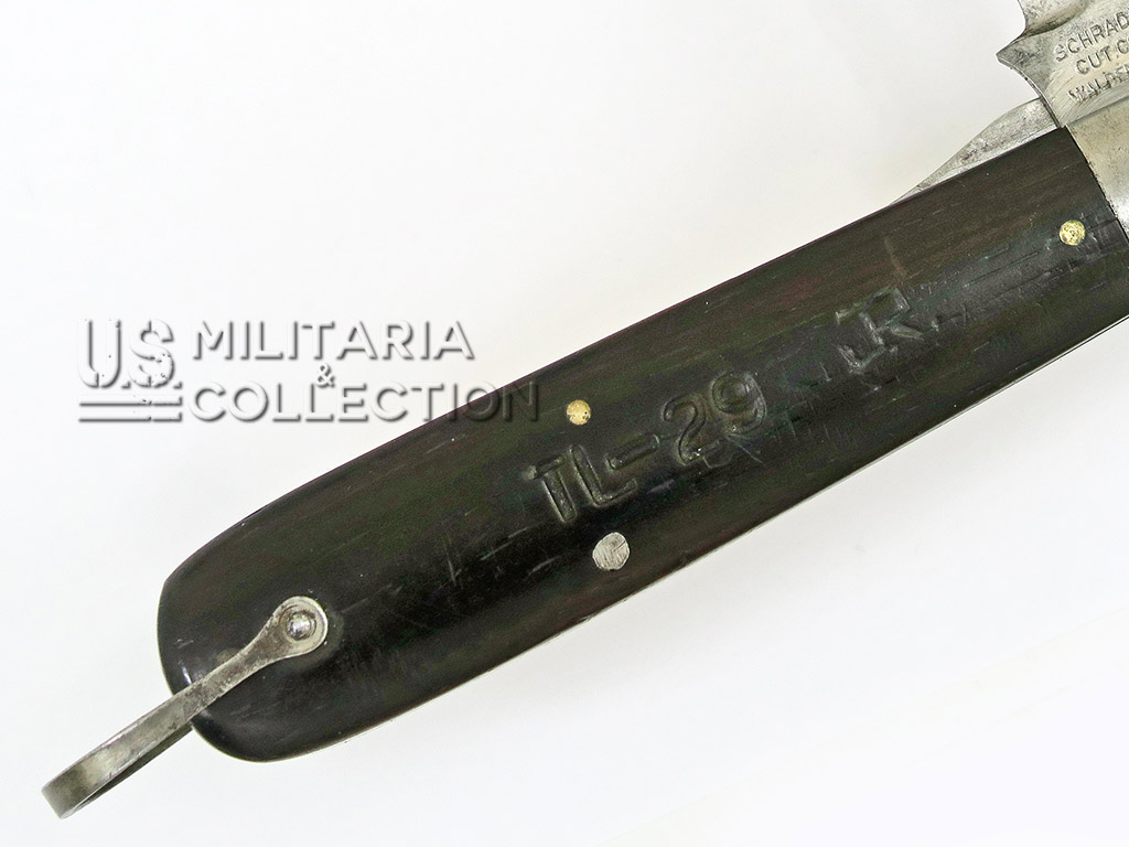 Couteau de poche TL-29, SCHRADE CUT. CO. (faible production),… RARE ! – Image 4